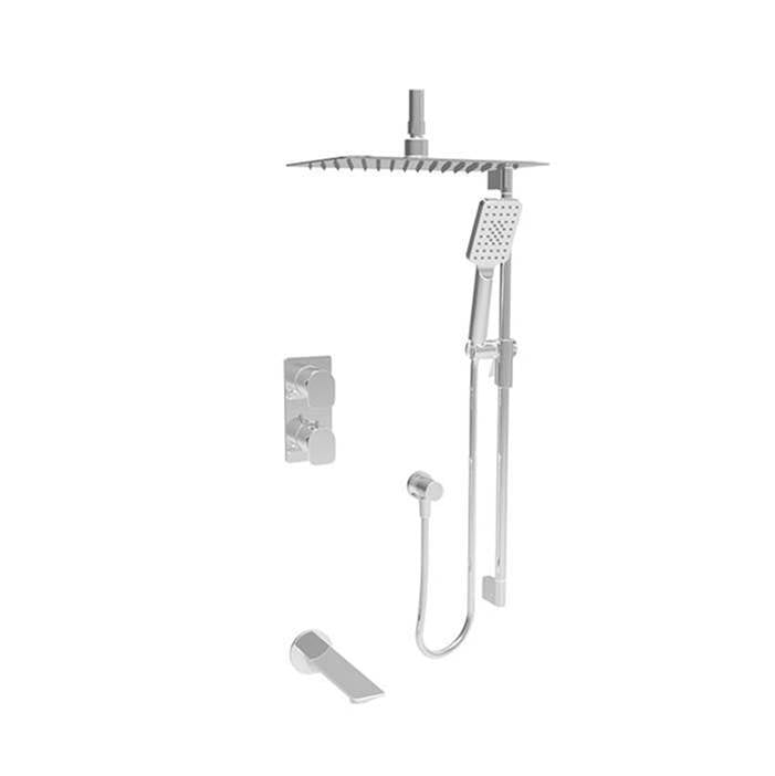 BARiL PRR-4316-04 Complete Thermostatic Pressure Balanced Shower Kit