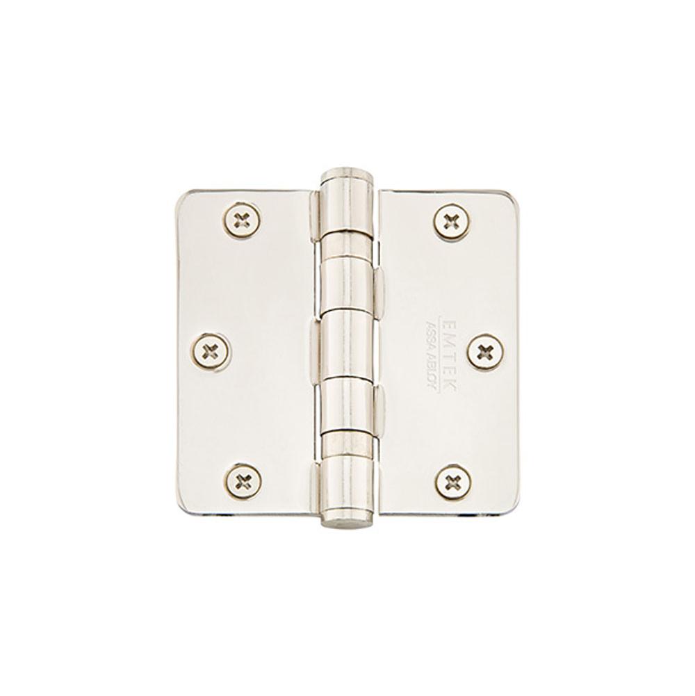 Emtek 94023 9400 Stl Hinge , HD BB , 1/4RdCr , 3.5 - Parent