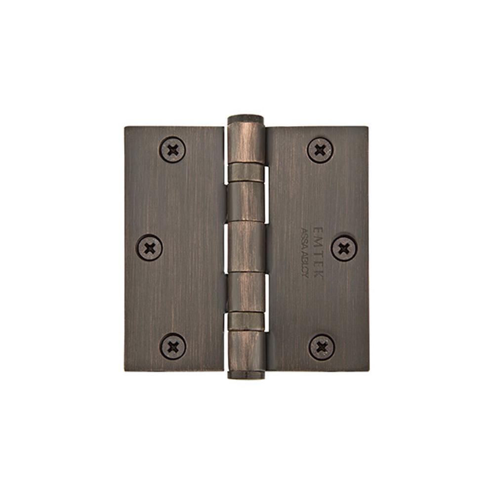 Emtek 94013 9400 Stl Hinge , HD BB , SqCr , 3.5 - Parent