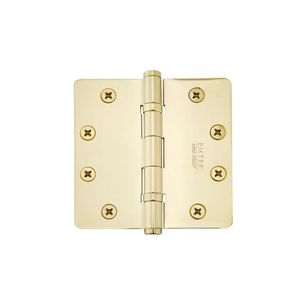 Emtek 94025 9400 Stl Hinge , HD BB , 1/4RdCr , 4.5 - Parent