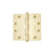 Emtek 94025 9400 Stl Hinge , HD BB , 1/4RdCr , 4.5 - Parent
