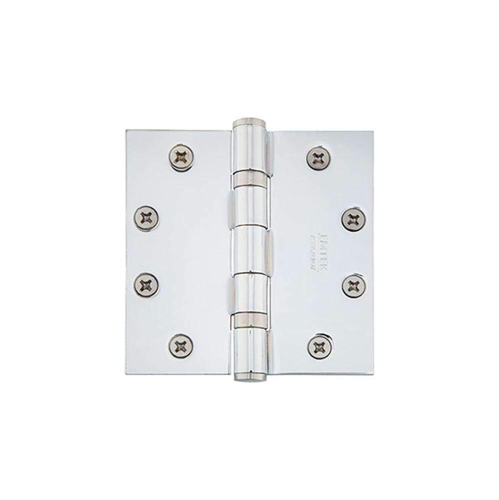 Emtek 96415 9600 Brass Hinge , BB , SqCr , 4.5x4.5" - Parent