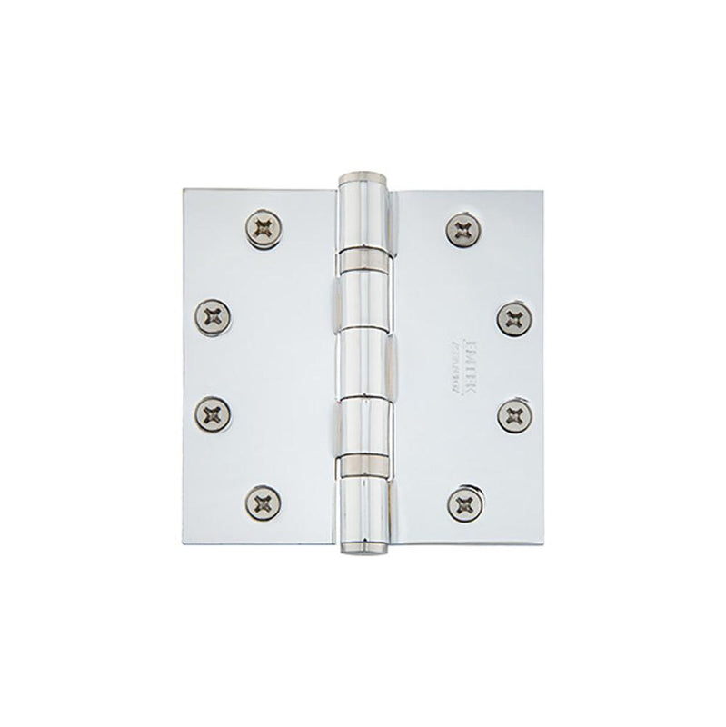 Emtek 96415 9600 Brass Hinge , BB , SqCr , 4.5x4.5" - Parent