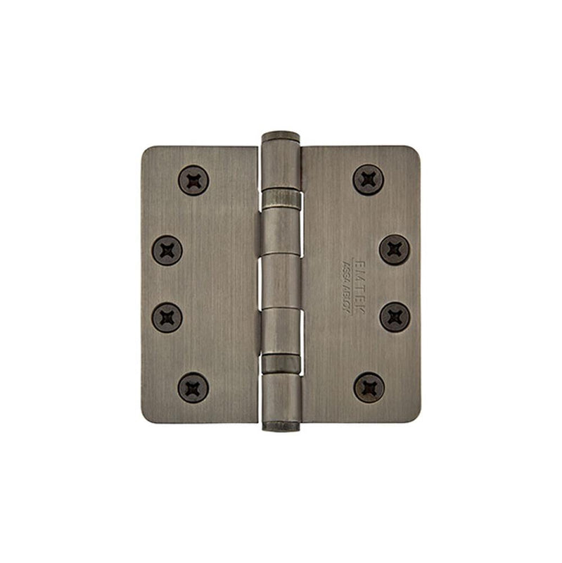 Emtek 94024 9400 Stl Hinge , HD BB , 1/4RdCr , 4 - Parent