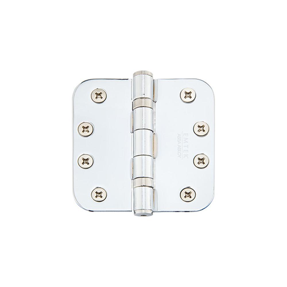 Emtek 94034 9400 Stl Hinge , HD BB , 5/8RdCr , 4 - Parent