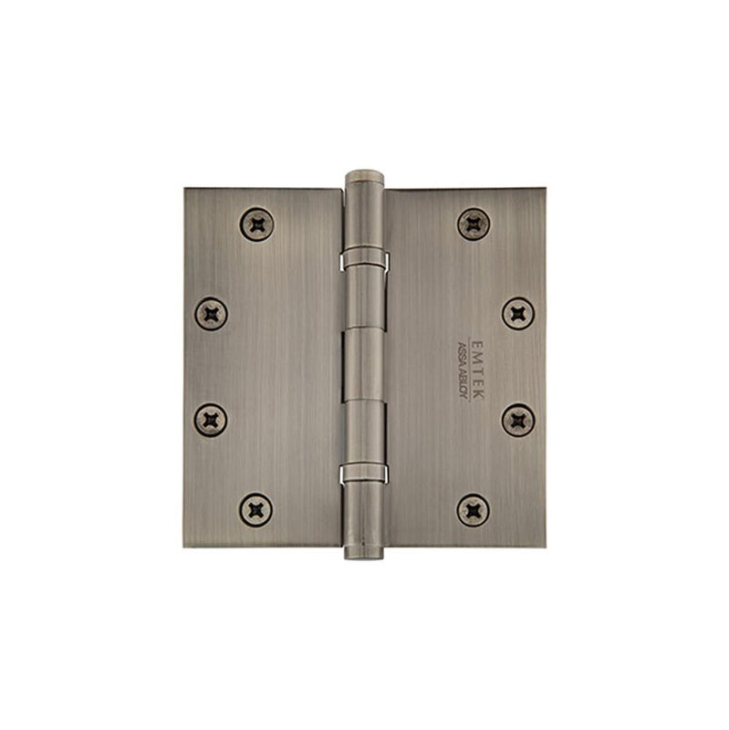 Emtek 96416 9600 Brass Hinge , BB , SqCr , 5x5" - Parent