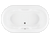Bain Ultra BAMVOFN0N AMMA 72 x 42 FREESTANDING Soaking Tub Only - Parent