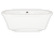 Bain Ultra BAMVOFS0T AMMA 72 x 42 FREESTANDING Thermomasseur Air Bath Tub - Parent