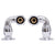 Barclay 4505EX Deck Mount Coupler 3-3/8 to7 With Niple Kit