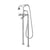 Barclay 4607-MC  Free Standing Tub Faucet With Hand Shower 6 Straight Body