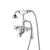 Barclay 4608-MC Deck Mount Filler With Hand Shower 6 Straight Body Cross Handles - Parent