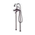 Barclay 4611-MC  Free Standing Tub Faucet With Hand Shower 8 Curved Body