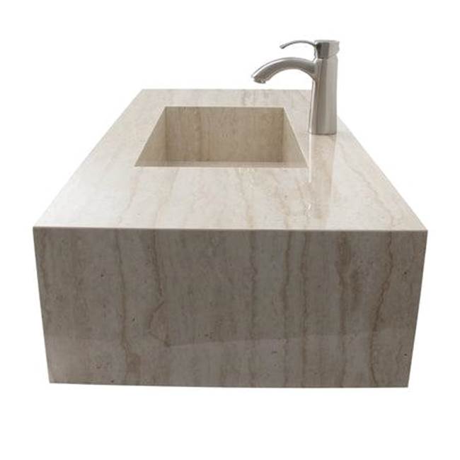 Barclay 5-611 Precious 24-7/8 Porcelain 1- Hole Wall Hung With Drain