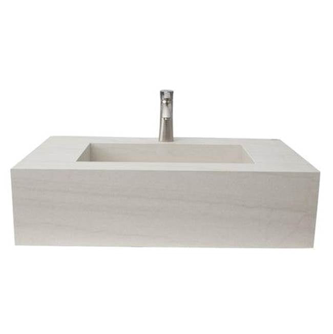 Barclay 5-621 Precious 32-3/4 Porcelain 1- Hole Wall Hung With Drain