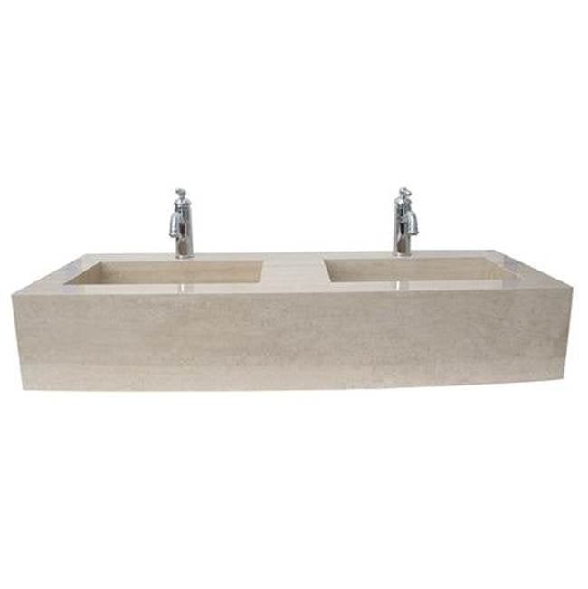 Barclay 5-641 Precious 48-1/2 Porcelain 1- Hole Wall Hung With Drain