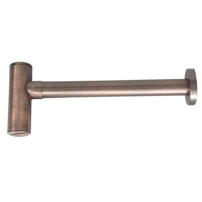 Barclay 55320 Contemporary Lavatory Trap 1-1/4 6 x12 With brassWall Flange