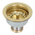 Barclay 55700 Kitchen Brass strainer With 3-1/2 Long Shank