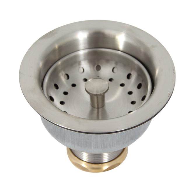 Barclay 55700 Kitchen Brass strainer With 3-1/2 Long Shank