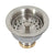 Barclay 55700 Kitchen Brass strainer With 3-1/2 Long Shank