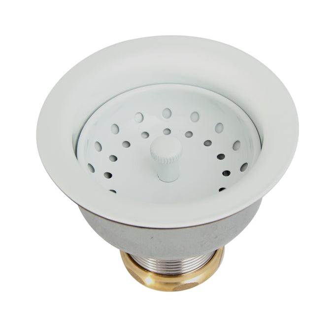 Barclay 55700 Kitchen Brass strainer With 3-1/2 Long Shank