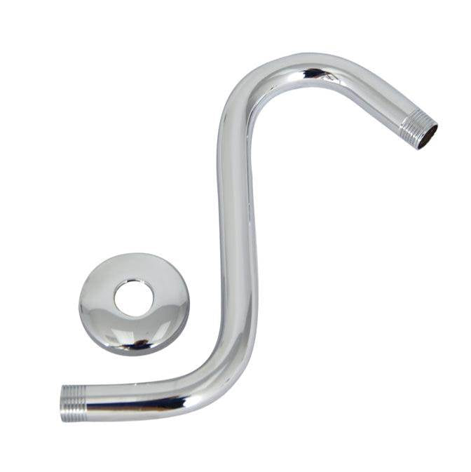 Barclay 5690 8 Offset Shower Arm With Flange x-Hvy 20.5 MM Solid brass