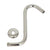 Barclay 5690 8 Offset Shower Arm With Flange x-Hvy 20.5 MM Solid brass