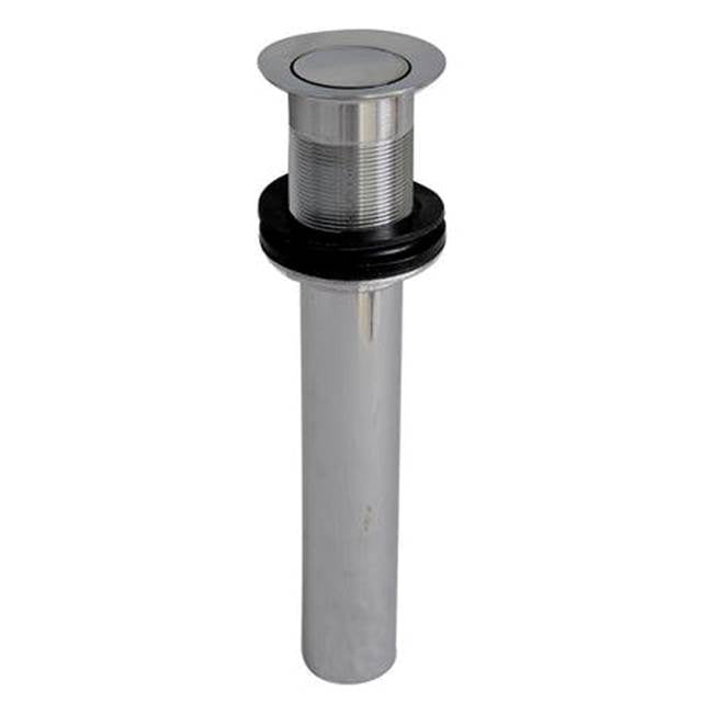 Barclay 57100 Press Type Pop-Up Drain With Plated Parts With o Overflow