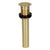 Barclay 57100 Press Type Pop-Up Drain With Plated Parts With o Overflow