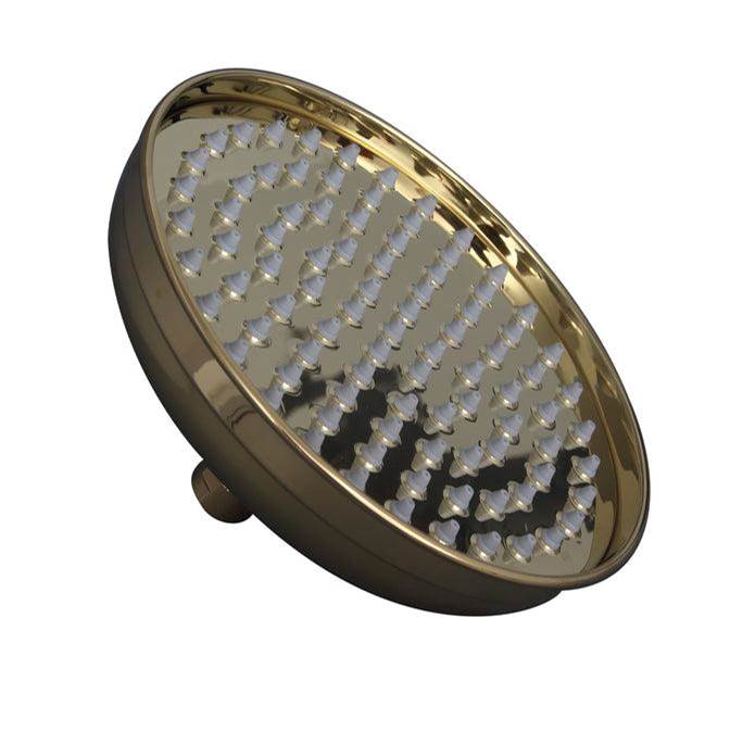 Barclay 5800-8 8 Silcon Nozzle Rain Shower Head With Brass Ball Joint