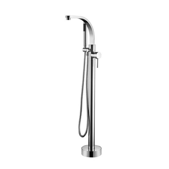 Barclay 7968 Grimley Free Standing Faucet (brass) With Hand Shower