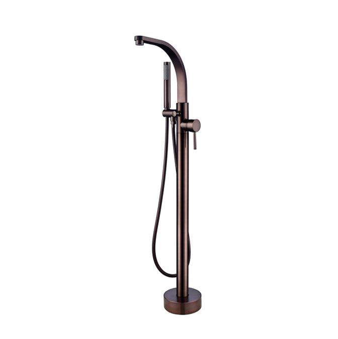 Barclay 7968 Grimley Free Standing Faucet (brass) With Hand Shower