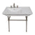 Barclay 960WH Opulence Console 31 - 1/2 Rect Bowl 4" Centerset