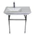 Barclay 961WH Opulence Console 31 - 1/2 Rectangle Bowl 1 - Hole