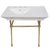 Barclay 961WH Opulence Console 31 - 1/2 Rectangle Bowl 1 - Hole