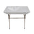 Barclay 961WH Opulence Console 31 - 1/2 Rectangle Bowl 1 - Hole