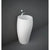 Barclay CL3-201 Cloud 19 - 3/8 Pedestal Lavatory 1 - Hole Fireclay With Waste Cover