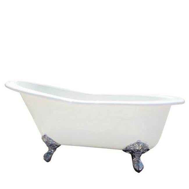 Barclay CTSN54I Gavin Cast Iron Slipper 54 No Faucet Holes Imperial Feet - Parent
