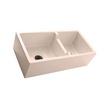 Load image into Gallery viewer, Barclay FSDB1556 Maura 36 Double Bowl Low-Divide Farmer Sink