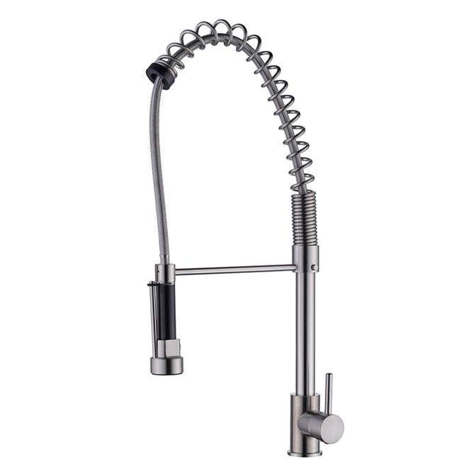 Barclay KFS402 Celie Spring Spout Kitchen Faucet With Hose - Parent
