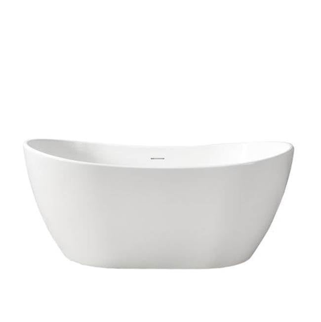 Barclay RTDSN56-OF Edison 56 Resin Free Standing Tub No Holes - Parent