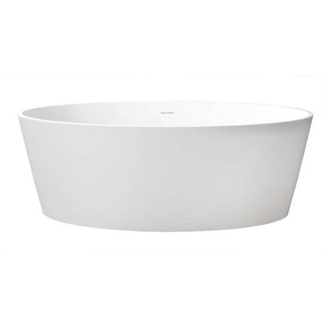 Barclay RTOVN63-OF Magnus Resin Oval 63 No Faucet Holes - Parent