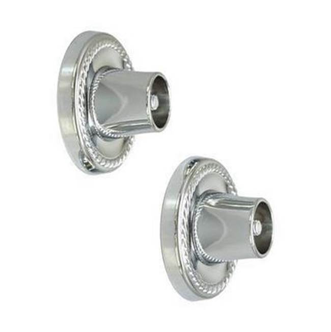Barclay 354 Decorative Round Flange 1 Pair