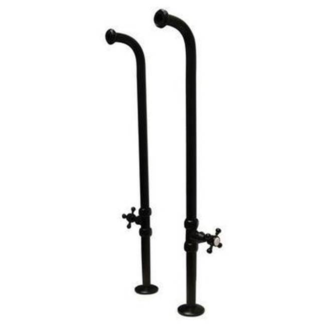 Barclay 4502MC-34 34-1/2 Free Standing Tubs up. With Tops Cross Handles