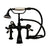 Barclay 4601-MC Elephant Spout Hand Shower 6 Mounts Cross Holders