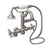 Barclay 4802-PL Hook Spout With Hand Shower Tub Wall Mount Porcelain Holders - Parent