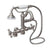 Barclay 4802-MC Hook Spout With Hand Shower Tub Wall Mount Metal Cross Holder - Parent