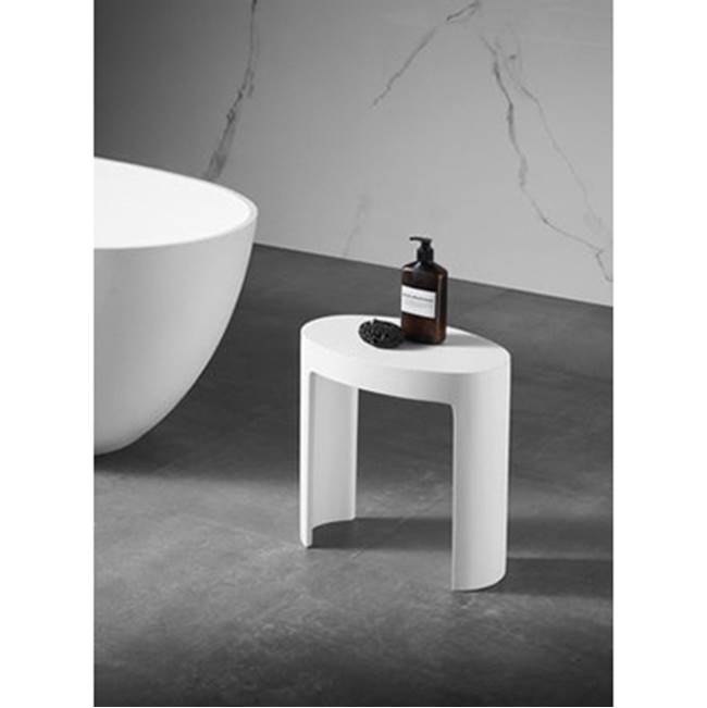 Barclay 6223 Resin Shower Stool Round