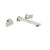 BARiL B04-8041-00L-100 Two Handles Wall-Mounted Lavatory Faucet