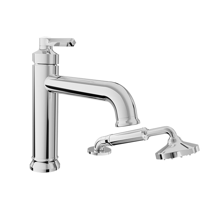 BARiL B20-1249-00 2-Piece Tub Filler With Hand Shower