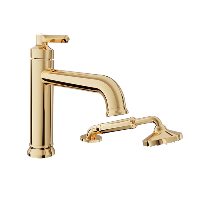BARiL B20-1249-00 2-Piece Tub Filler With Hand Shower